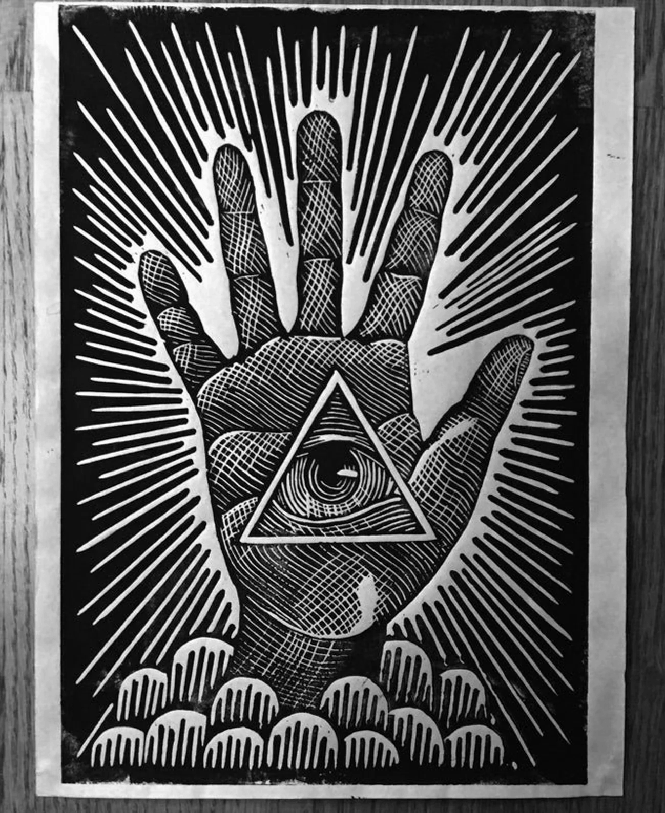 Illuminati hand